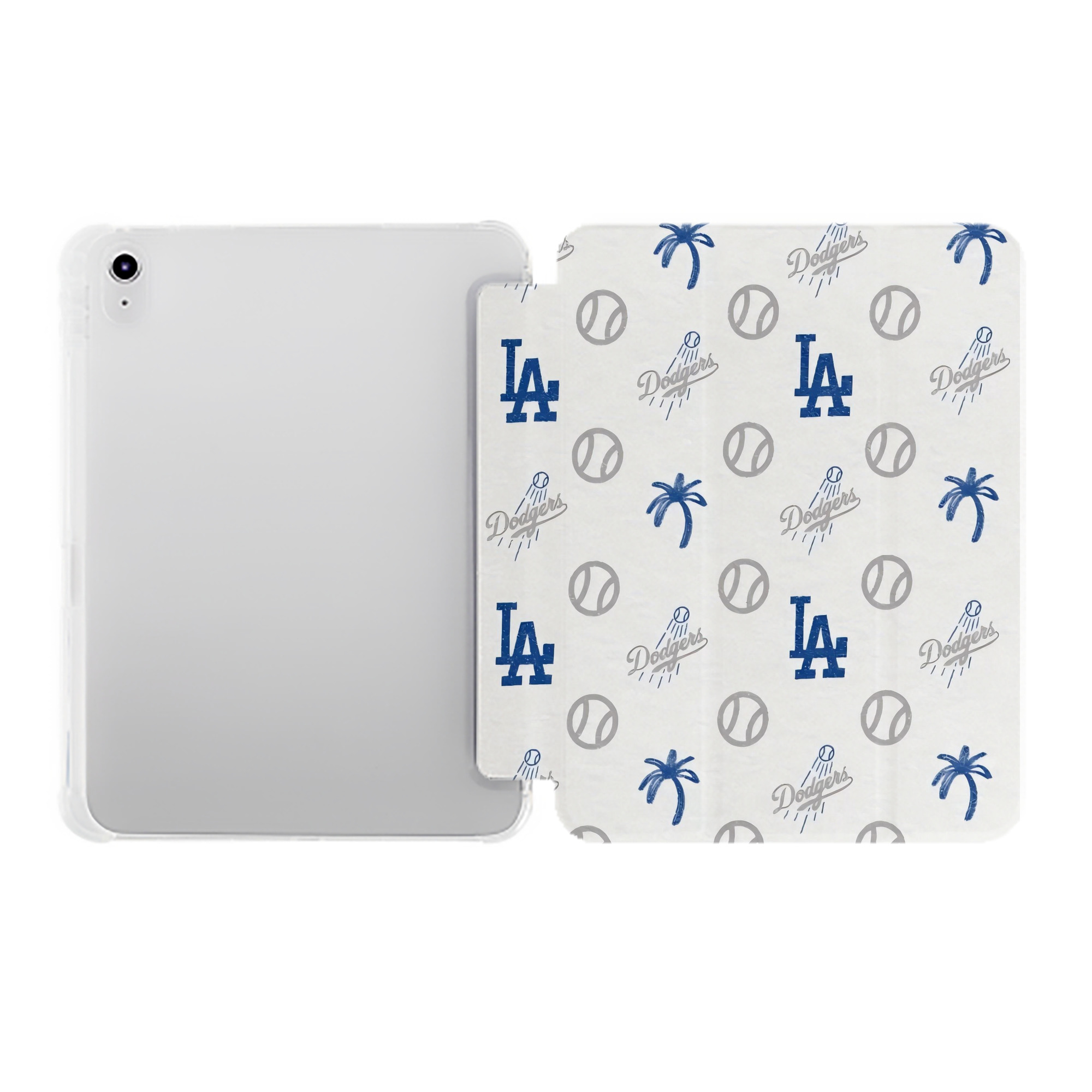  Premium Tri-Fold PU Leather & Silicone IPad Case With Pencil Slot – Fits 9.5,10.5,10.9 – Adjustable Stand, Slim, Protective